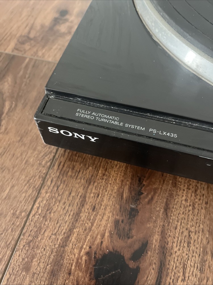 Sony Fully Automatic Stereo Turntable System PS-LX435 UNTESTED