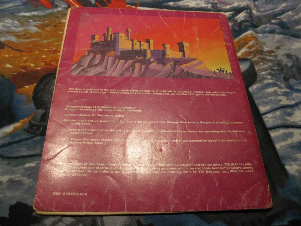Dungeons & Dragons Module B2 The Keep on the Borderlands
