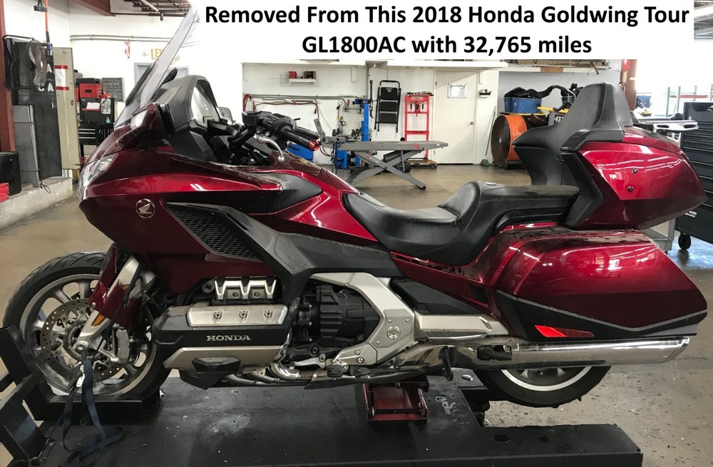 2018 Honda Goldwing Gl1800A ABS Pump Module Controller Unit + Mount VIDEO #4174