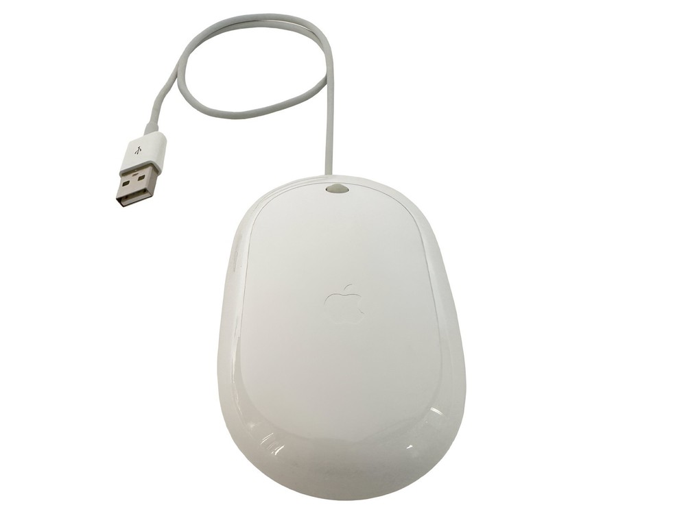 Mint Condition Apple A1152 USB Optical Mouse ☝ Wired Pro Mouse for iMac, MacBook