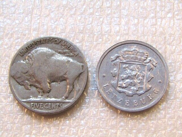 Luxembourg 1957 25 Centimes Coin