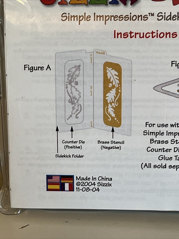 sizzix sidekick folder 5 pack, 38-9654