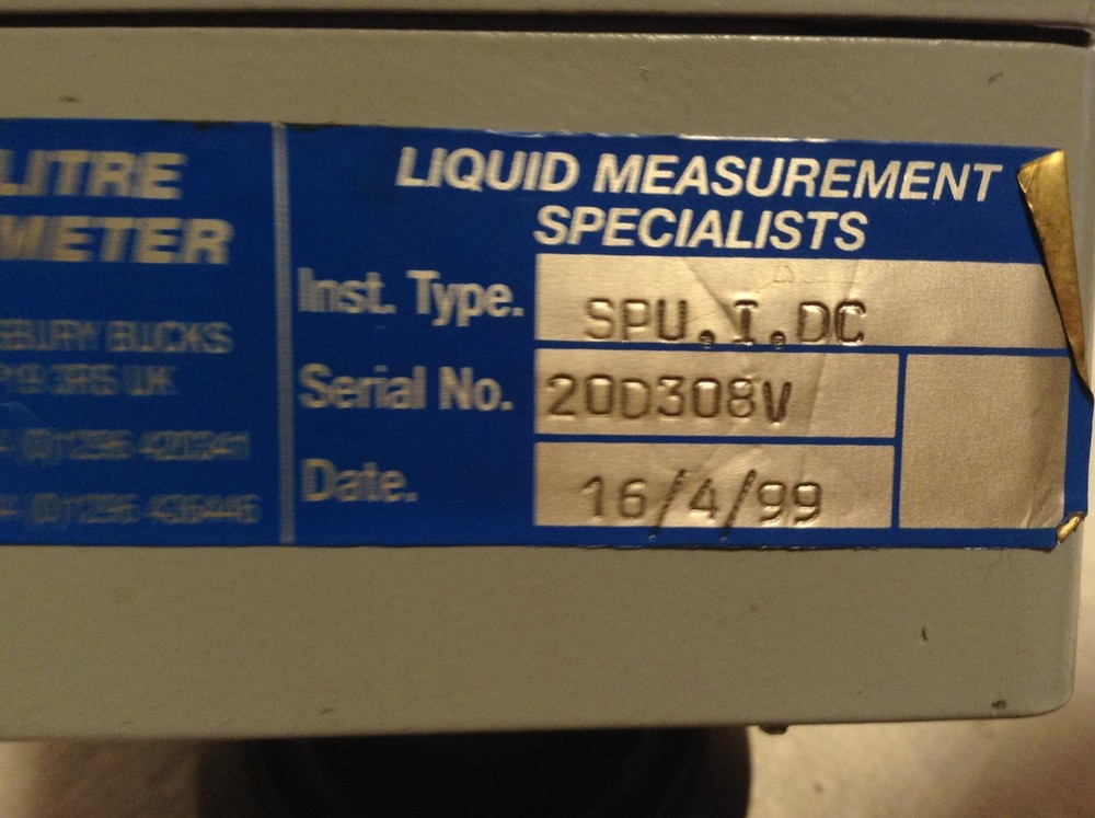 Litre Meter SPU.I.DC Flow Meter
