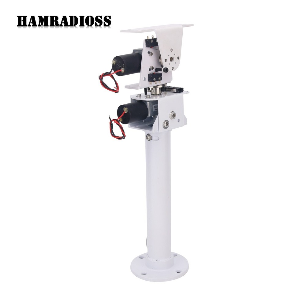 Dual Axis Solar Tracker Controller w/ Remote Control + DC 2 Axis Gimbal for