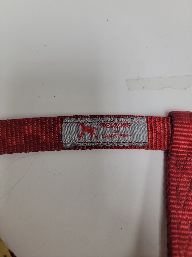 3/4 In Adjustable Quality Halter Red