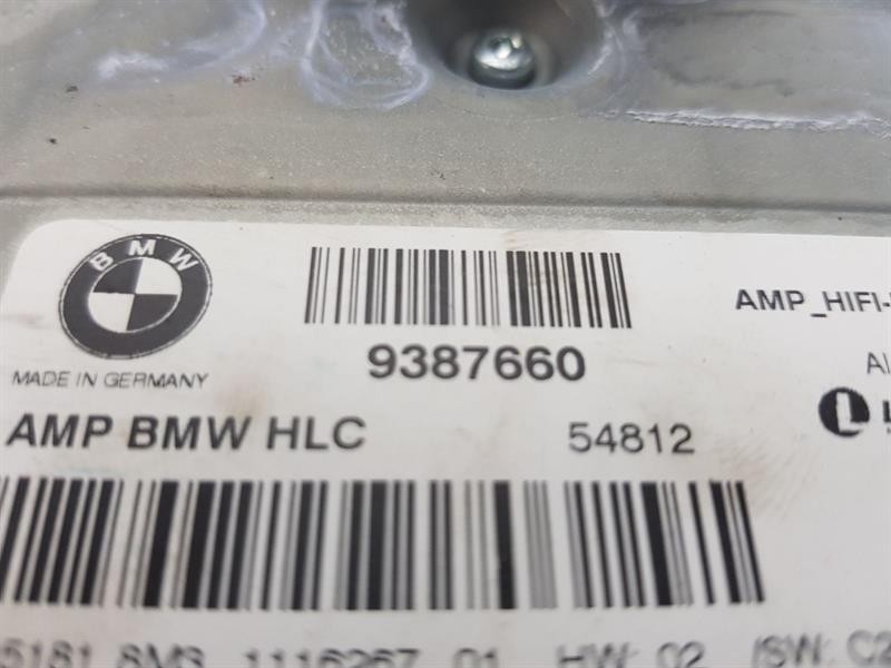 2016 BMW 4 SERIES SPEAKER AMPLIFIER 9387660