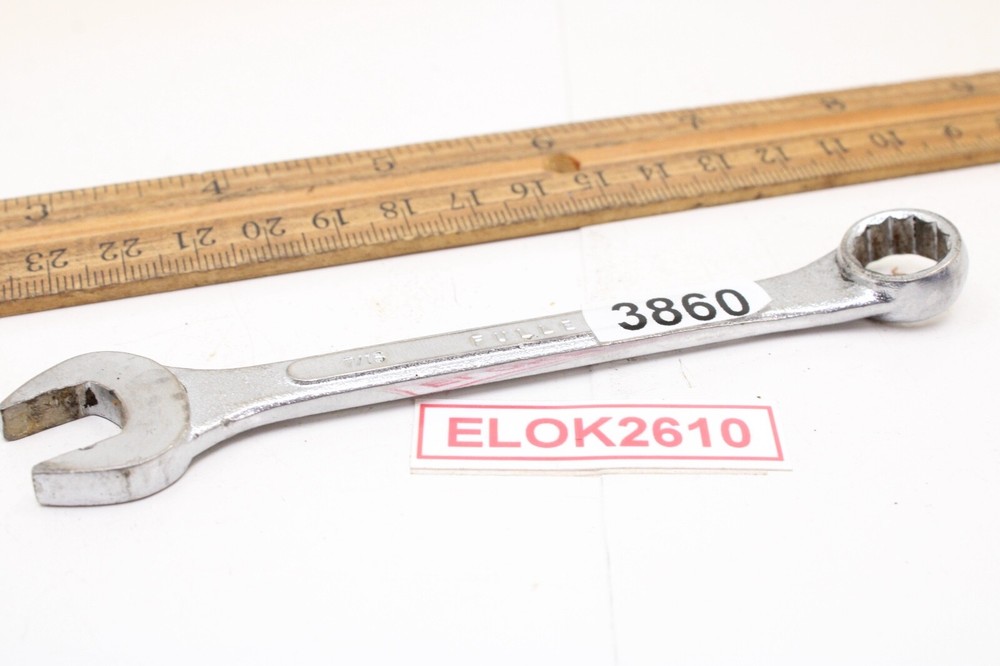 Fuller 7/16" 12 Point SAE Chrome Combination Wrench
