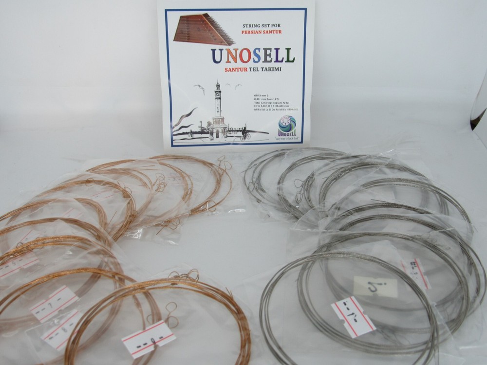 String Set For String Instrument Santur Santoor