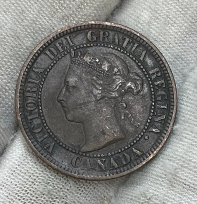 1888 Canada One Cent Coin