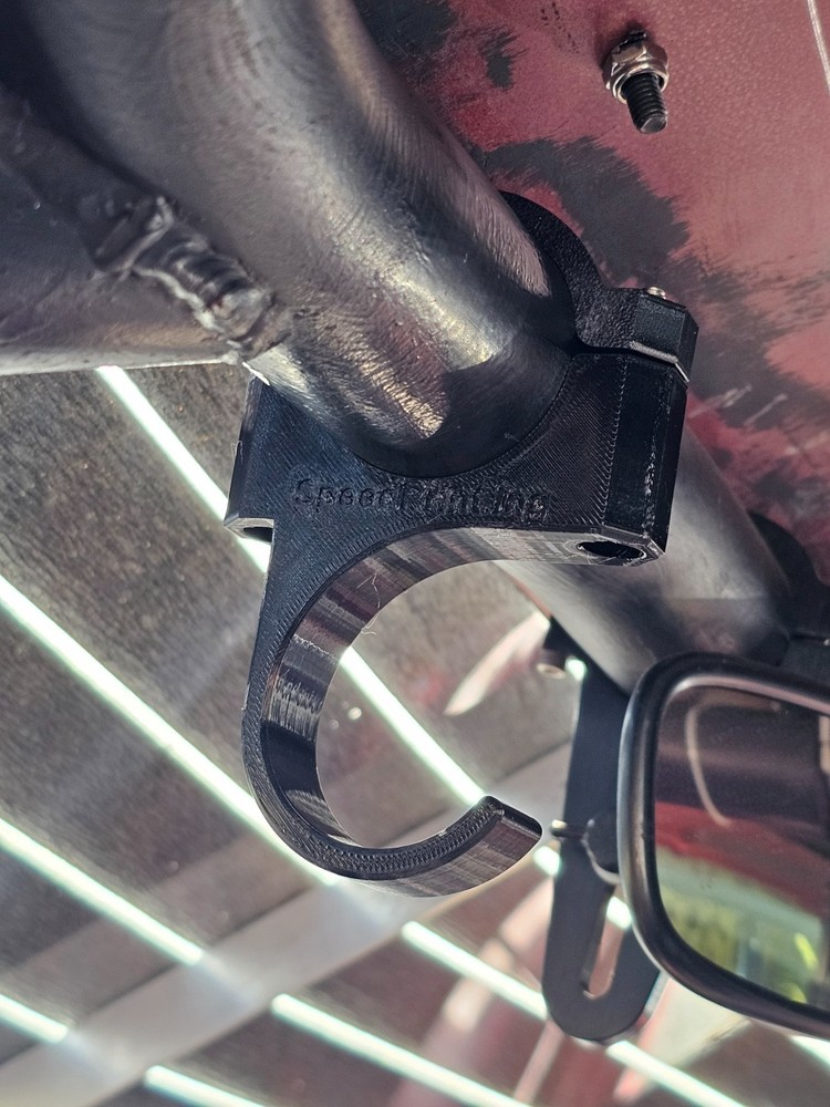 Roll Cage Steering Wheel Hook - hardware included