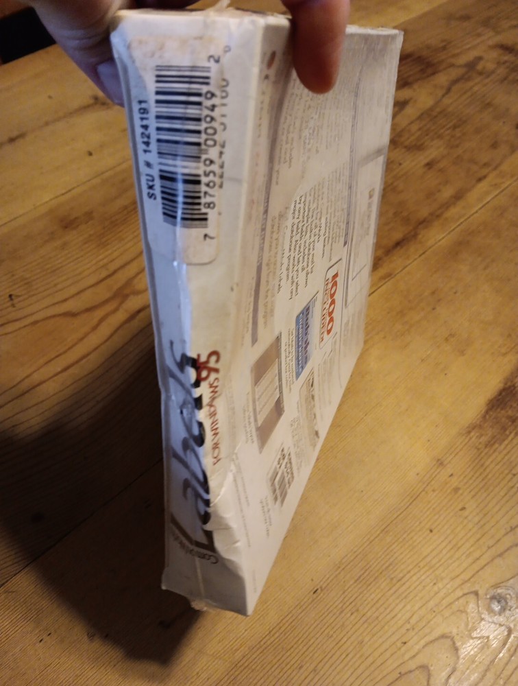 Compuworks Create Print Labels for Windows 95 CD Rom Program New NOS Box Damage