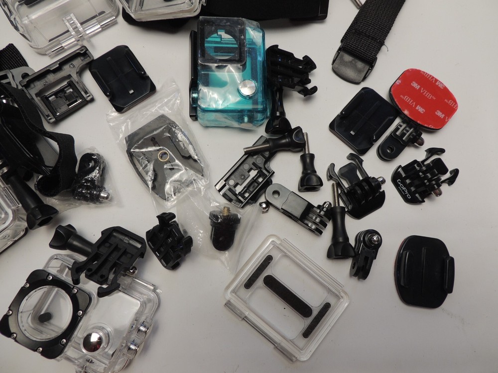 Action Camera Case & Accessories Lot