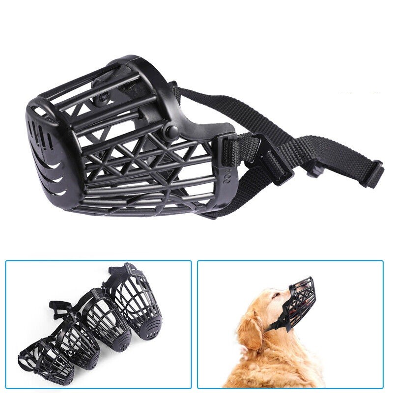 Dog Muzzle, Basket Muzzle for Biting, Chewing and Scavenging, Perfect Training