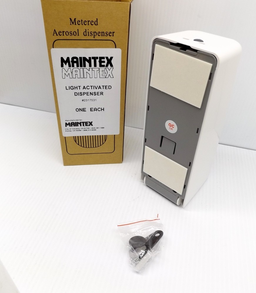 MAINTEX 2317531 #757 LIGHT ACTIVATED METERED DISPENSER 6000 CU FT COVERAGE