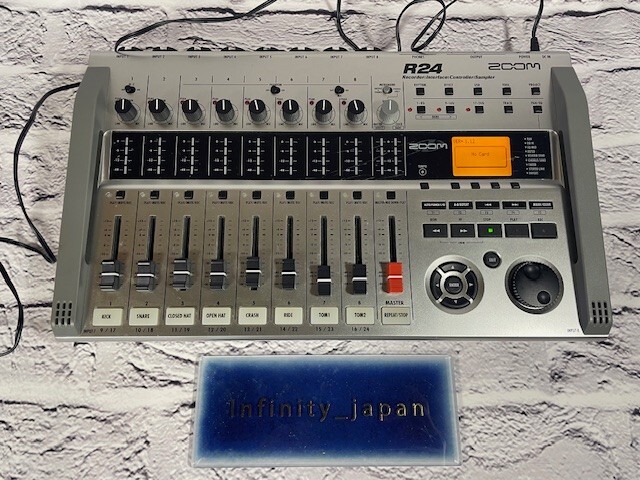 Zoom R24 Multi-track Recorder Controller Sampler Audio Interface fast ship