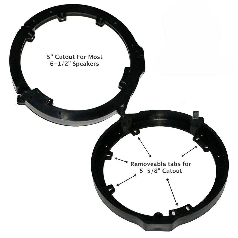 ABSOLUTE Honda 6.5", 6.75" Speaker Adapter & Speaker Harness