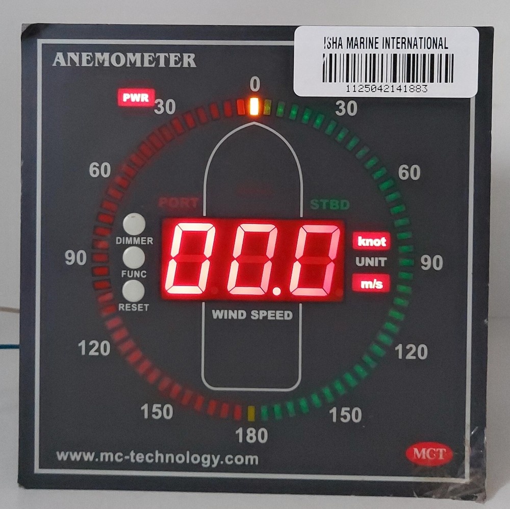 MC Tech MC1-DAS Anemometer Indicator 141883