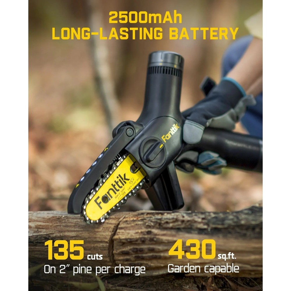Fanttik W10 APEX Mini Chainsaw LED Display