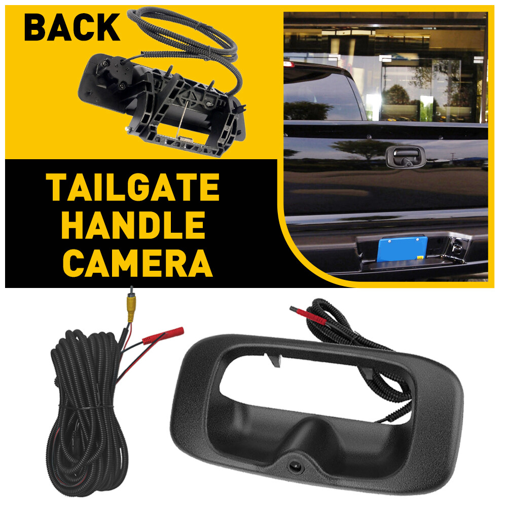 Tailgate Handle Bezel Backup Camera For 99-06 Chevy Silverado GMC Sierra 1500 EA
