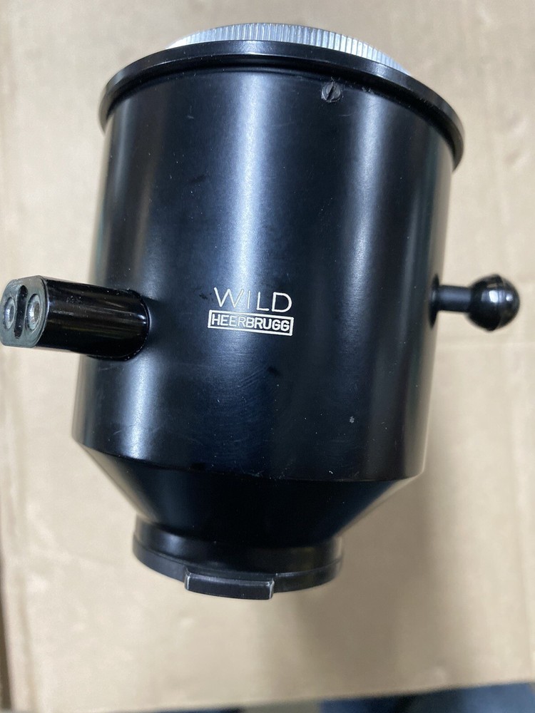 Wild Heerbrugg Microscope Camera Attachment W/SHUTTER CY86
