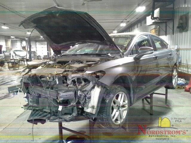 2014 Ford Fusion Driver Front Headrest Only Black Leather