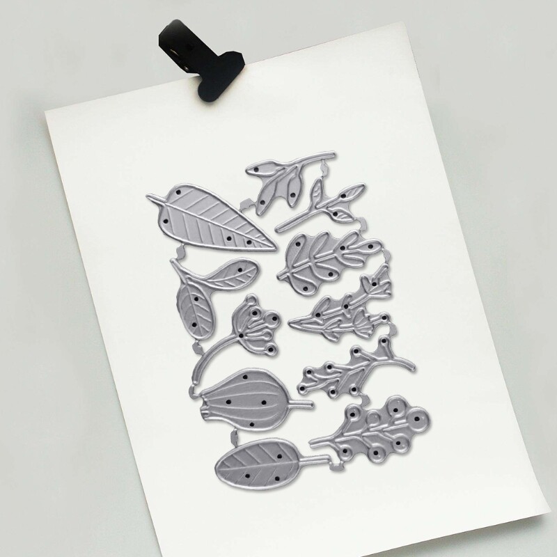Tree Leaves Invitation Cutting Dies DIY Craft Dies Handmade Ability Developing