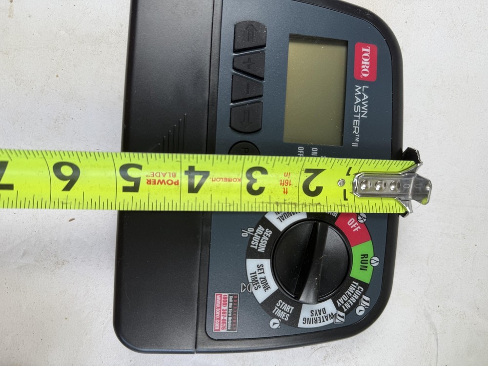 Toro Lawn Master II 4 Zone Timer Model 53805 Automatic Irrigation Controller Sys