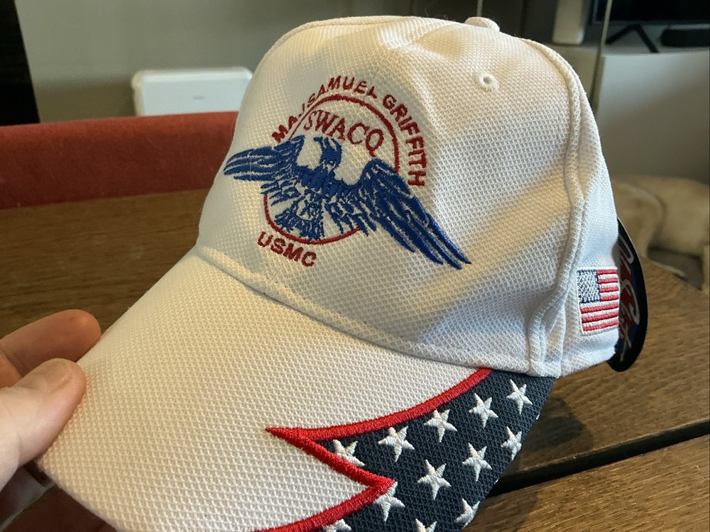 Maj Samuel Griffith USMC 2024 Golf Outing Hat - White - NWT