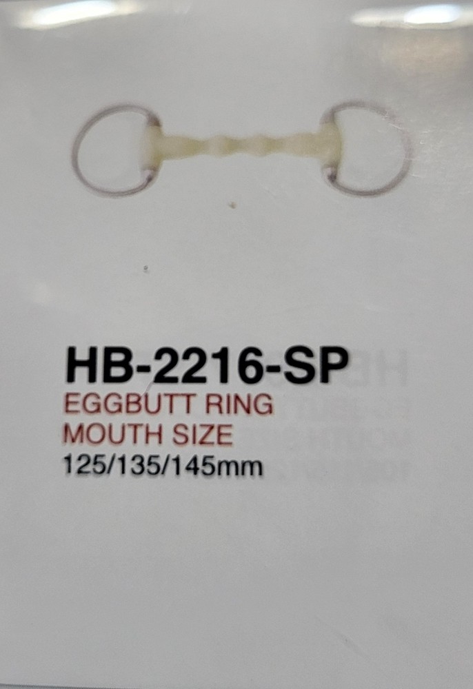 Happy Mouth Eggbutt Ring BIt 5 inch