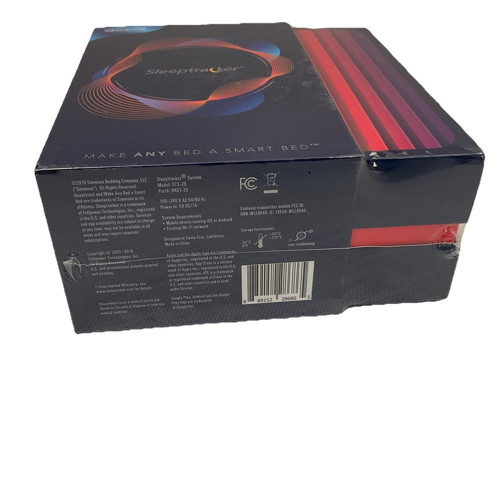 Simmons BeautyRest Sleeptracker Smart Bed STS-20