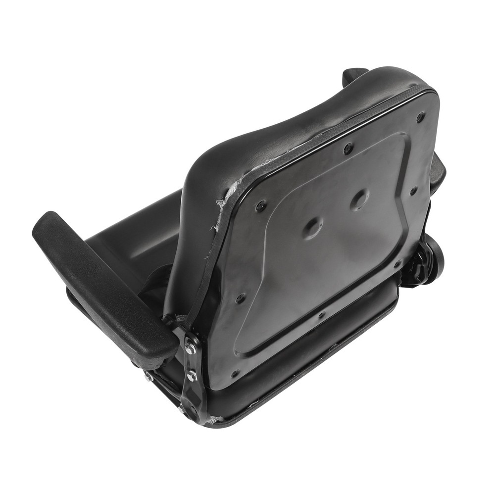 Universal Forklift Tractor Seat Backrest Adjustable w/ Armrest