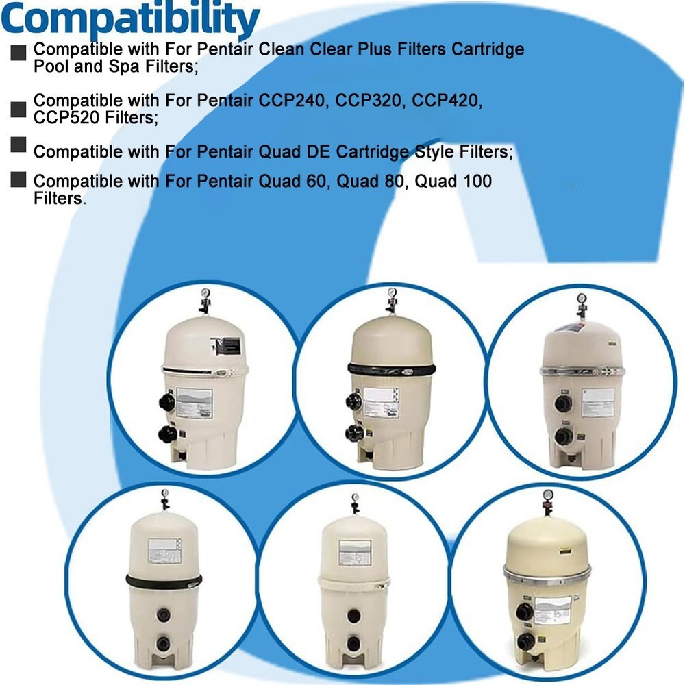 Spa Cleaning Drain Filter Assembly Leak-proof Filter Robust Plastic Material