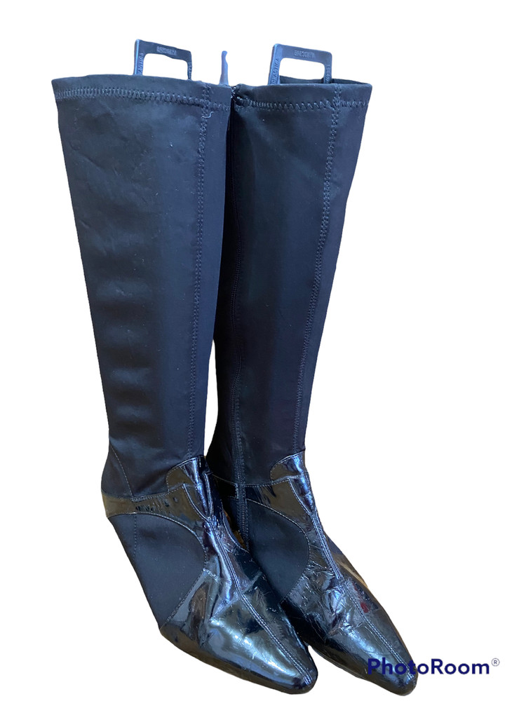 Bellini Black Dress Boots 7W