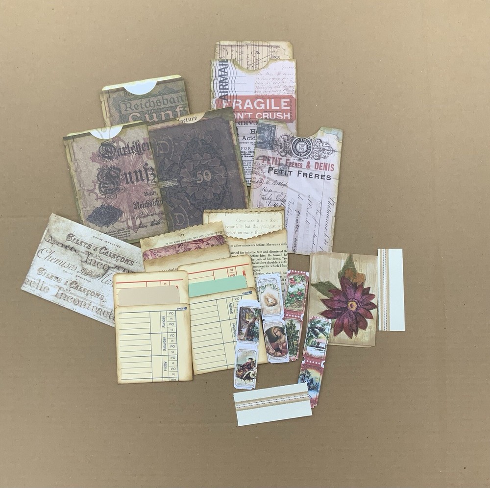 Handmade Christmas Junk Journal Kit