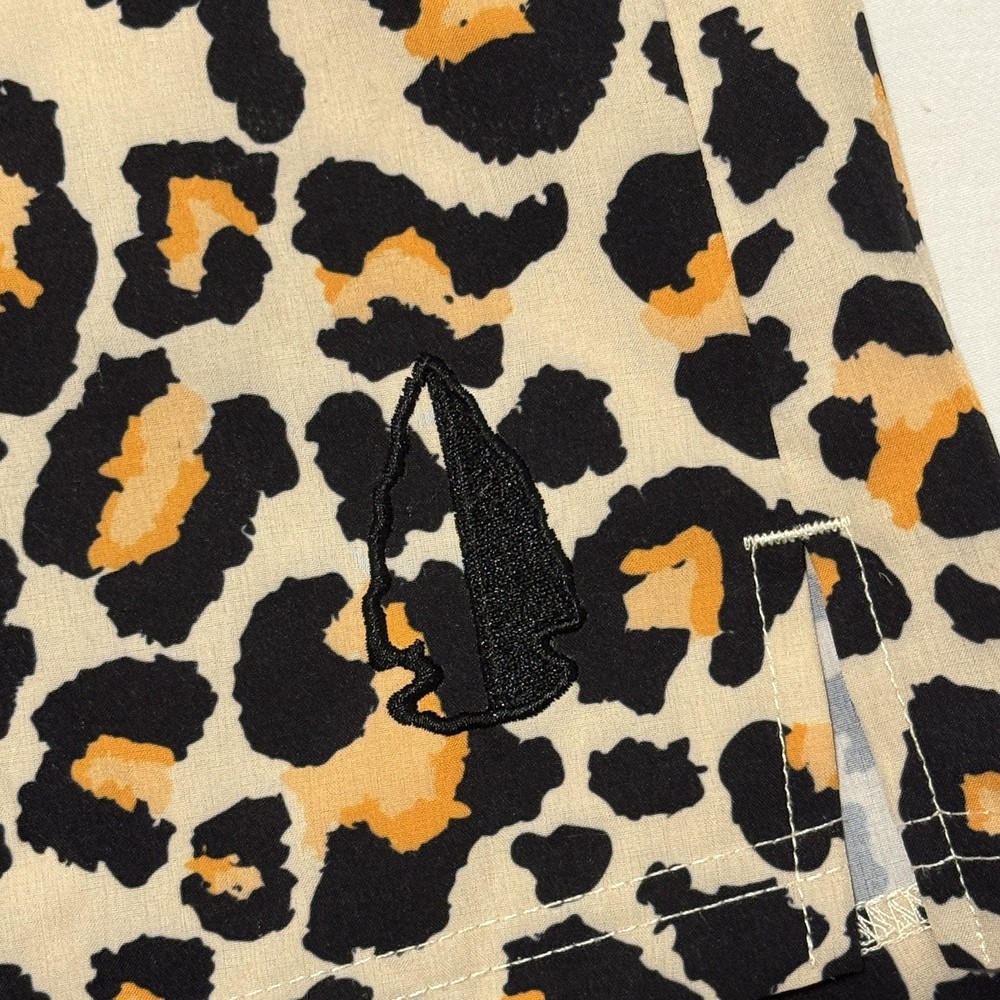 THF Athletic Shorts - Leopard Large