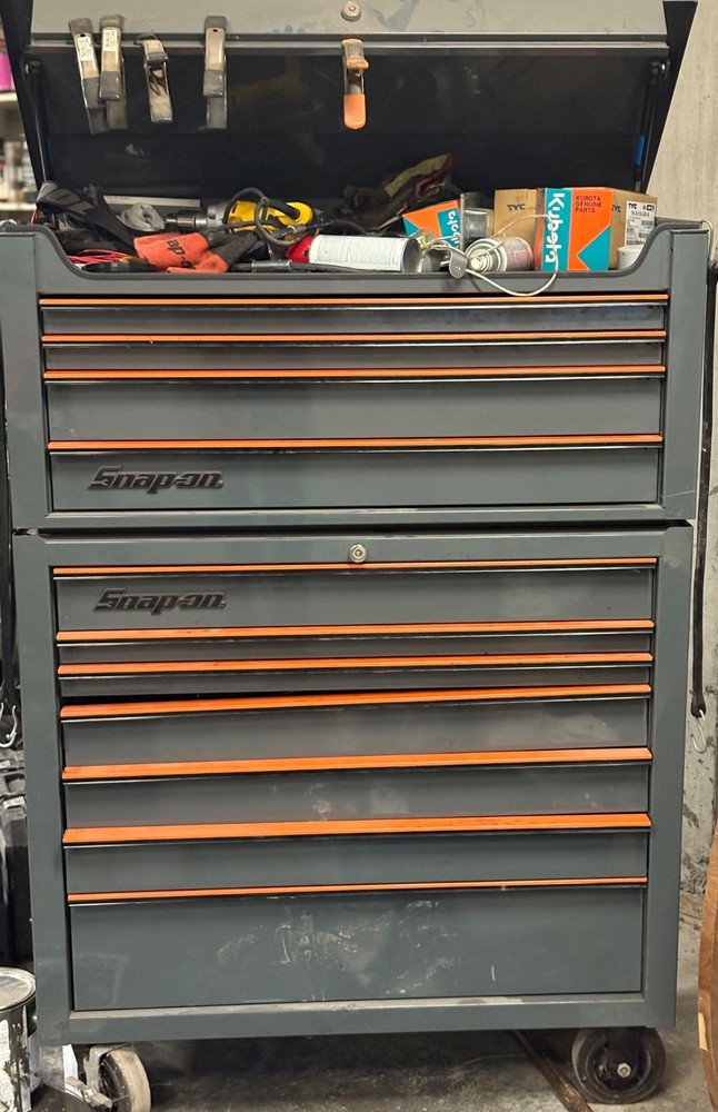 snap on tool box limited edition storm grey lightly used