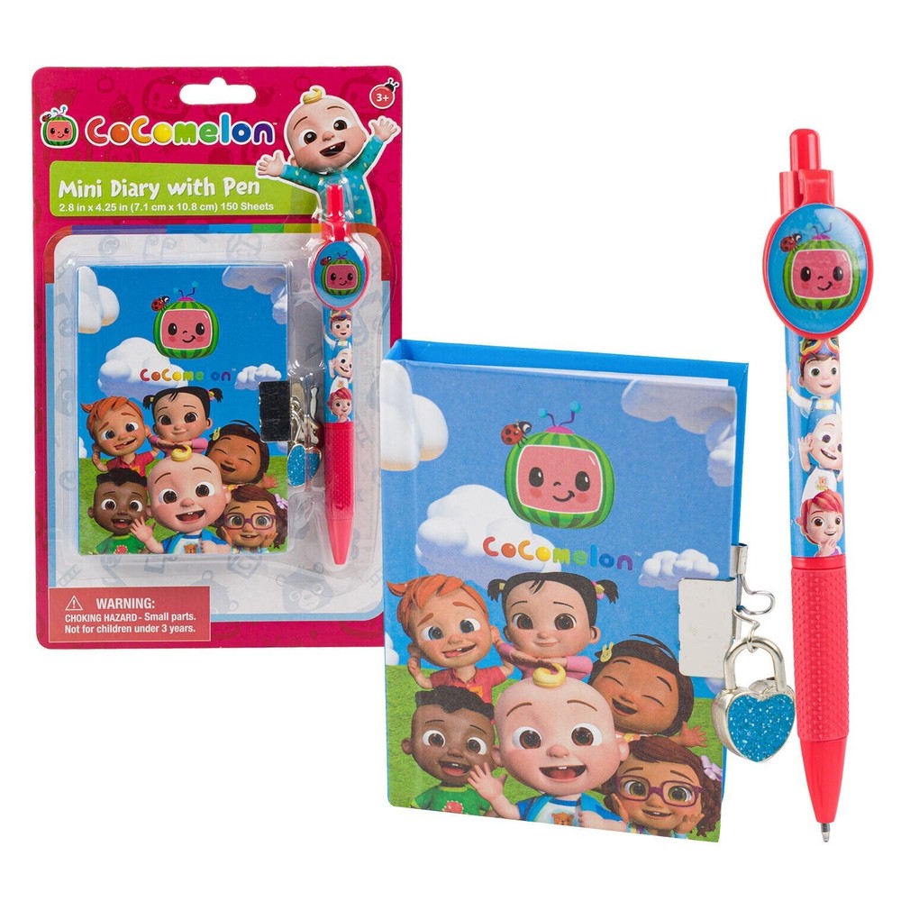 Cocomelon Mini Diary with Pen
