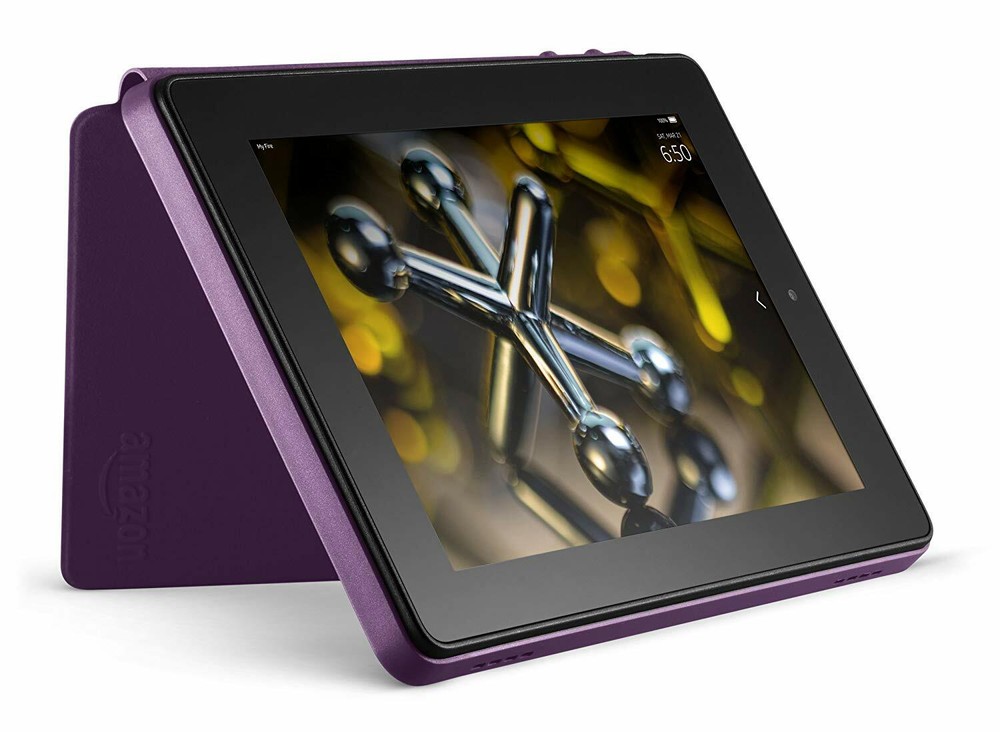 Genuine Amazon Standing Case for Amazon Fire HD 7 (4th Generation) - Purple