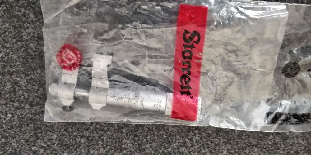 Starrett 700B Inside Micrometer Caliper 1-2" Range