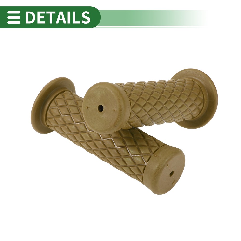 1" 25mm Motorcycle Knobs Handlebar Cover TPU Yellow #1