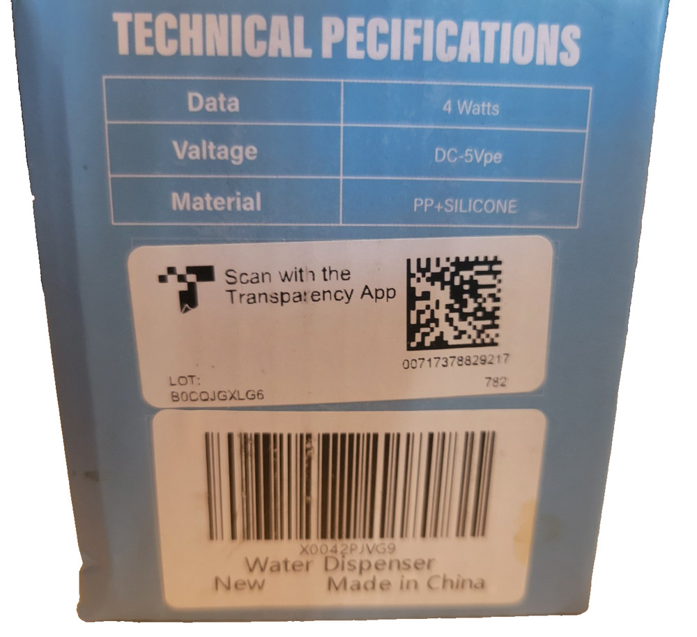 Automatic Water Dispenser