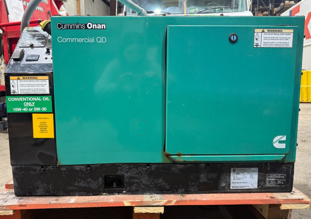 Cummins Onan generator 6KW 1730 hours