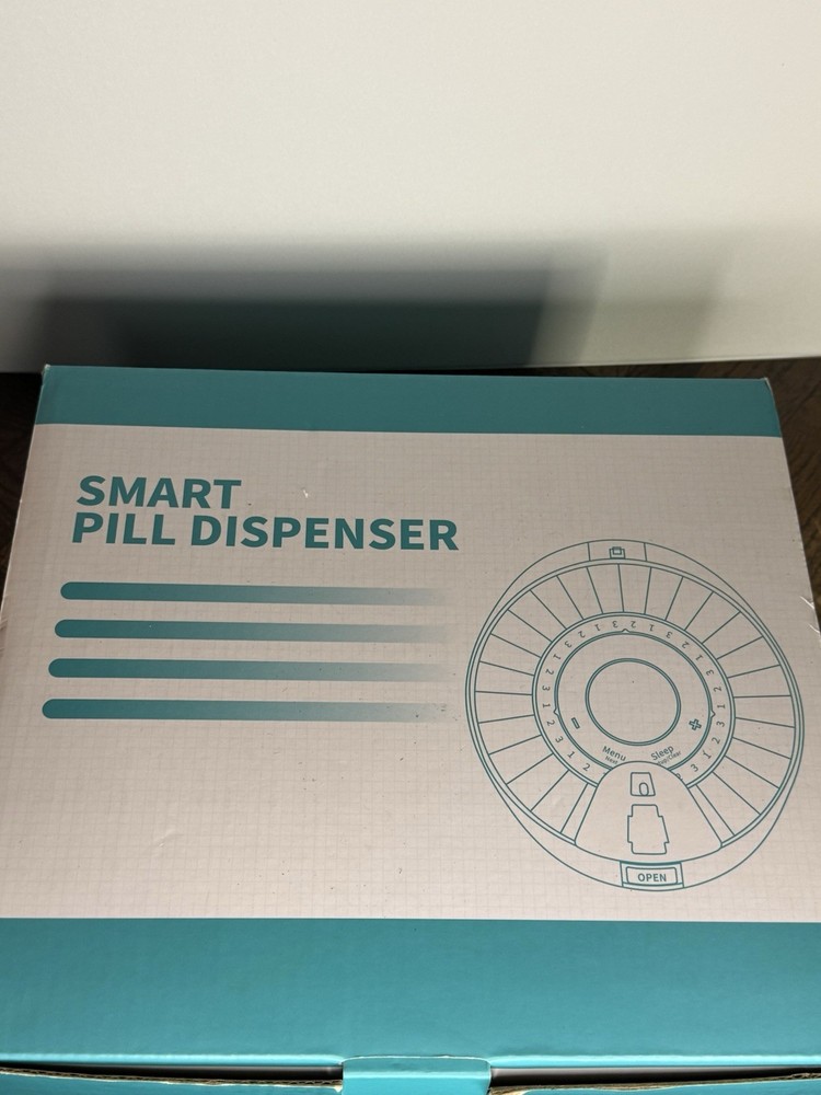 BLUETOOTH AUTOMATIC 28 DAY PILL DISPENSER ORGANIZER NEW