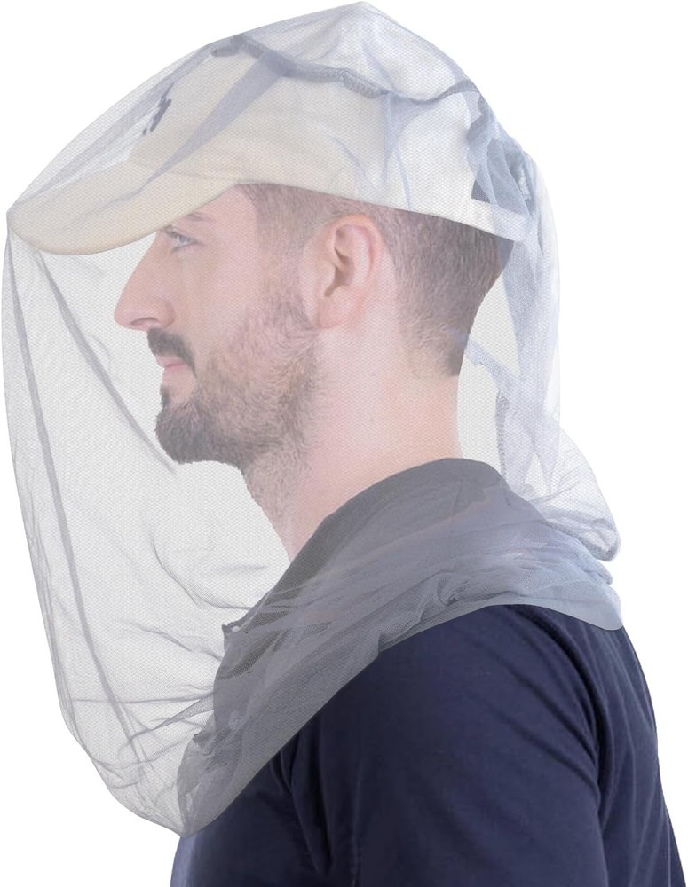 2 PCS Premium Mosquito Head Net for Insect, Fly & Bug Protection | Ultra La...
