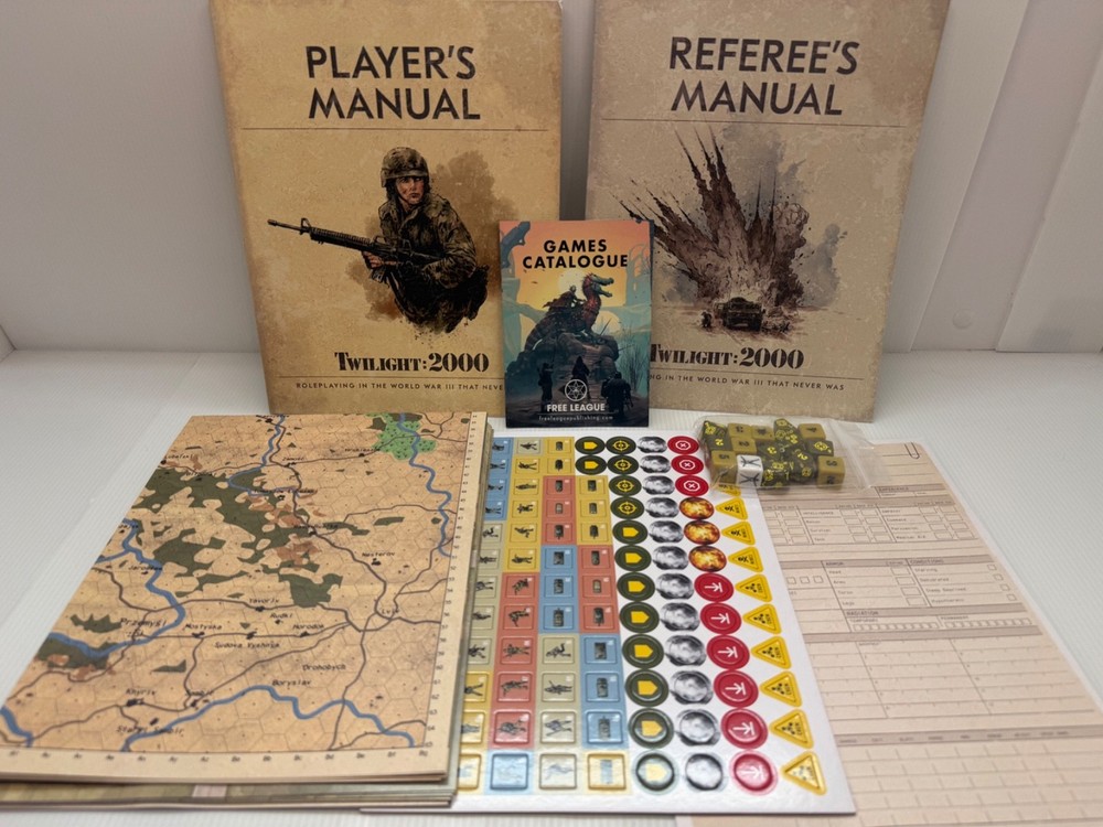 Twilight 2000 RPG: Core Boxed Set Open Box/Complete