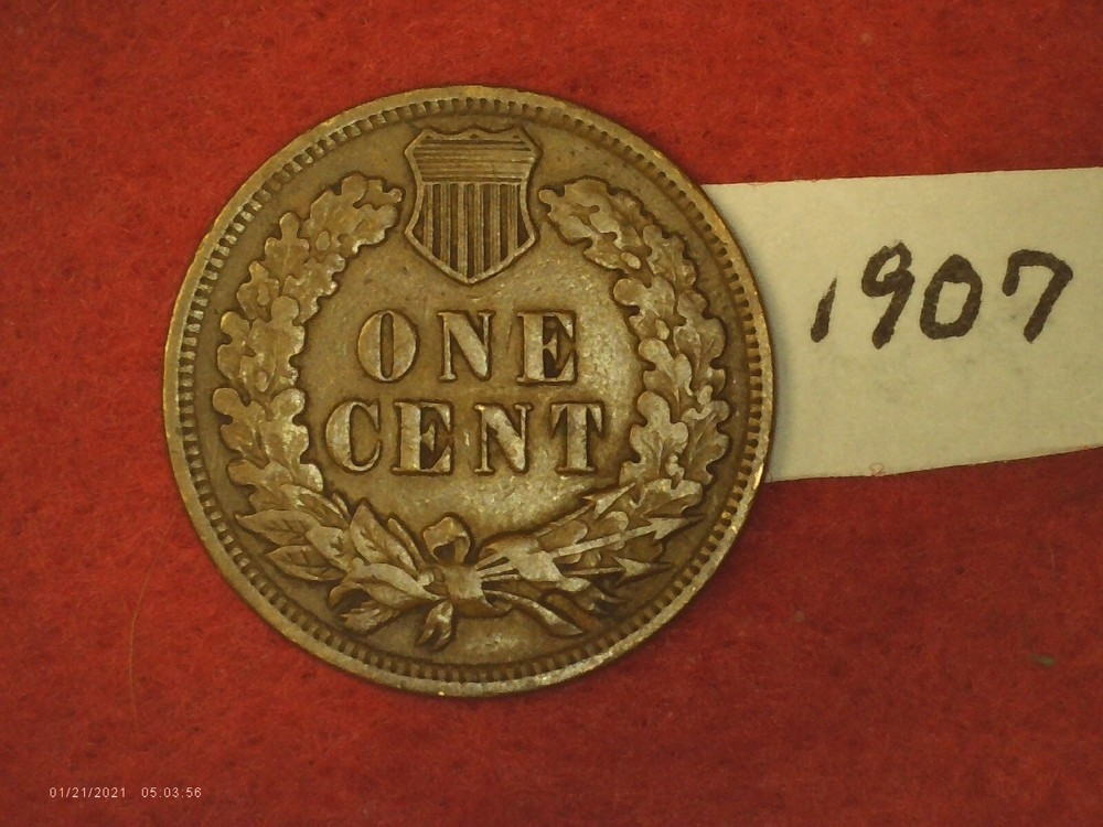 1906 & 1907 Indian Head Cents