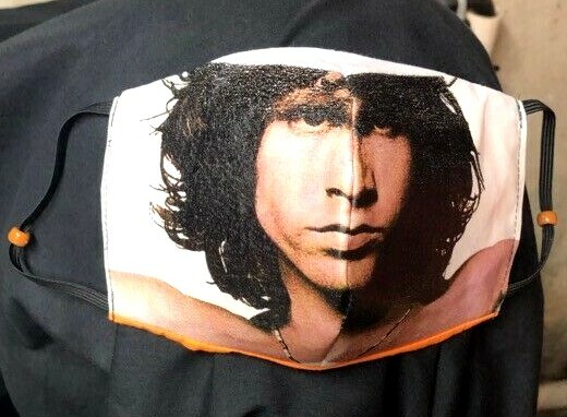 ***Jim Morrison*** REVERSIBLE Cotton Face mask (handmade)