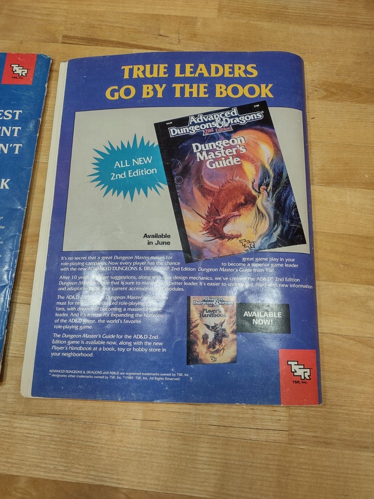 Dungeon magazine Issues # 17 & 18 D&D Dungeons Dragons