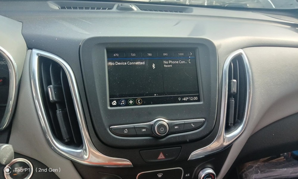EQUINOX 2019 Info-GPS-TV Screen 805352