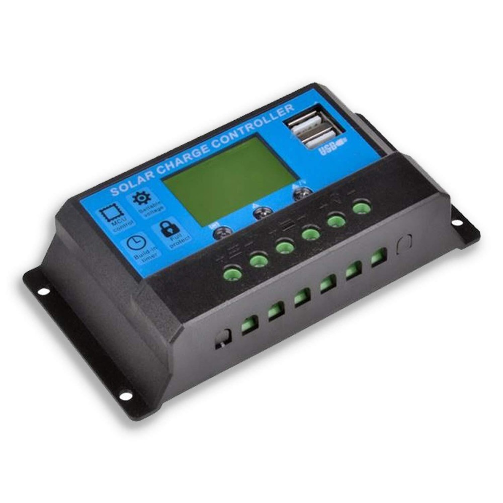 20A Solar Charge Controller Solar Panel Charge Controller Intelligent Regulat...